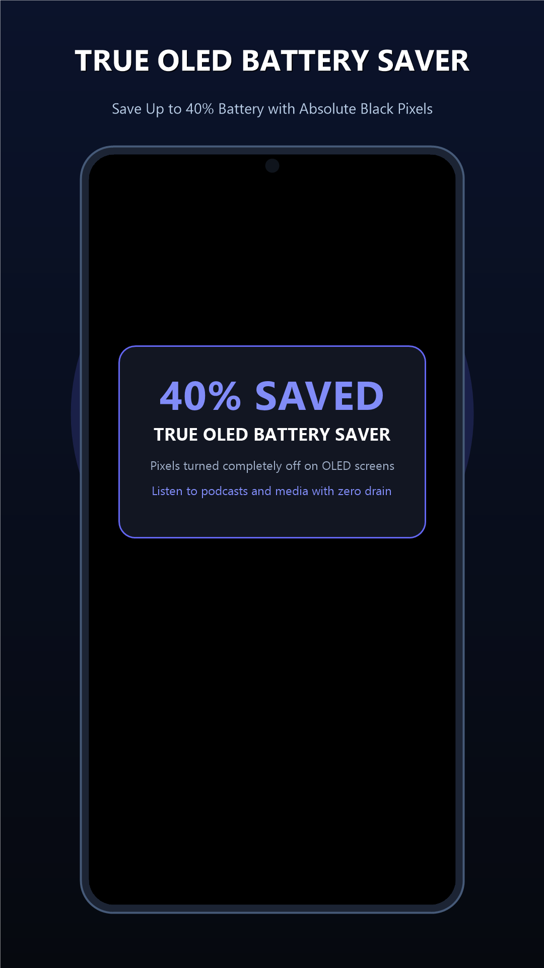 OLED True Black Saver